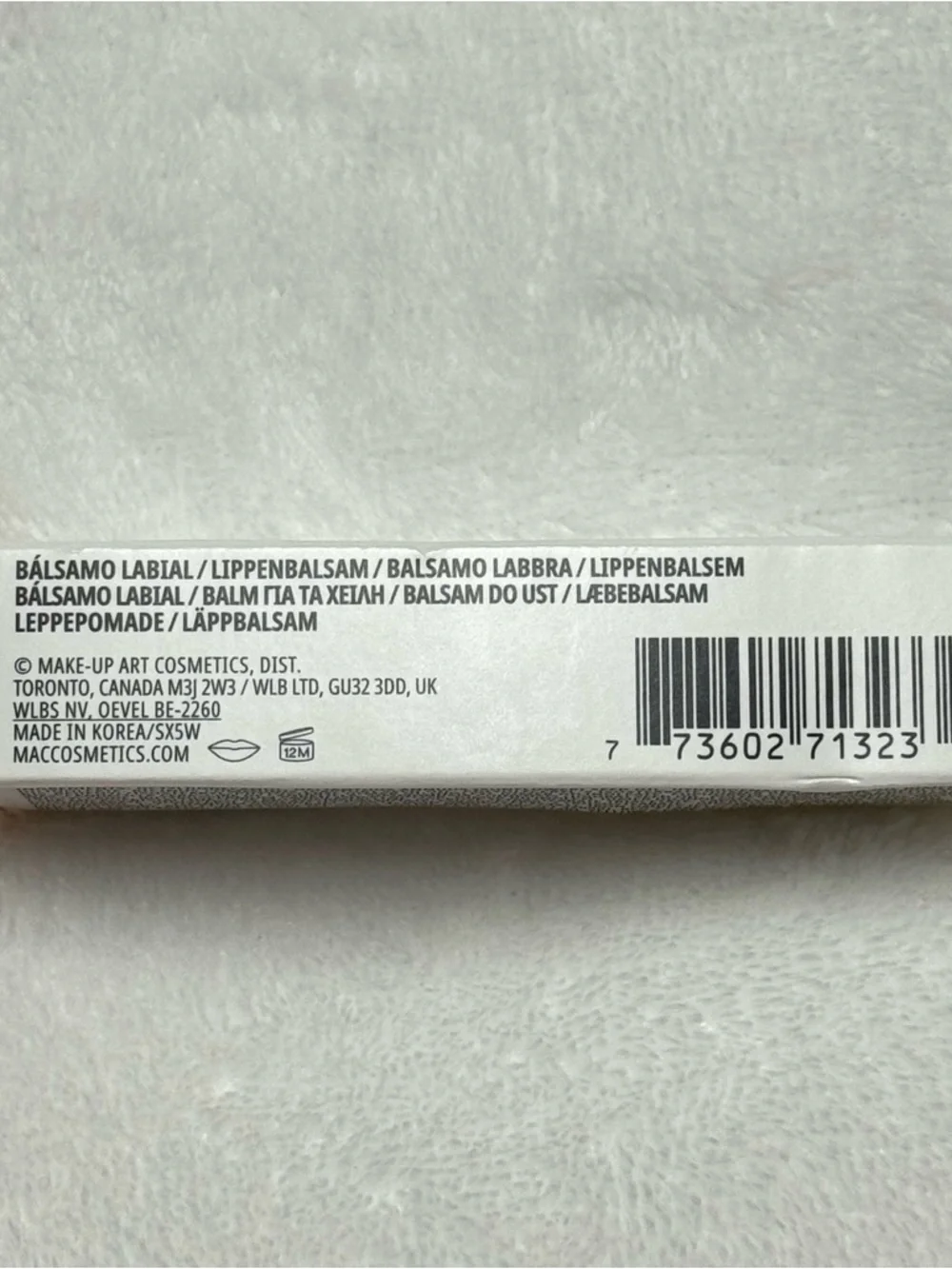 MAC GLOWPLAY TENDERTALK LIP BALM - Trick - NIB